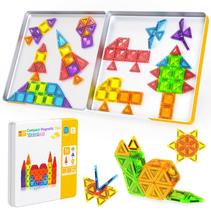 Mini Baldosas Magnéticas Magneverse 56 Piezas Juguete STEM de Viaje Mini Baldosas Magnéticas Magneverse 56 Piezas Juguete STEM de Viaje