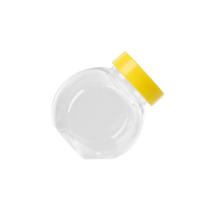 Mini baleiro com tampa amarelo bebê 50ml com 10 unidades