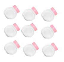 Mini Baleiro de Plástico tampa rosa c/ 100 unidades Mini Baleiro de Plástico tampa rosa c/ 100 unidades