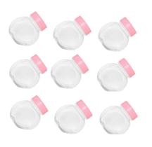 Mini Baleiro de Plástico tampa rosa c/ 100 unidades Mini Baleiro de Plástico tampa rosa c/ 100 unidades