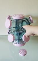 Mini baleiro giratório duplo