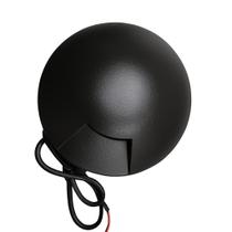 Mini Balizador Led 0,75w 3000k Embutir 1 Saída/Facho Externo ST1371 - Preto Mini Balizador Led 0,75w 3000k Embutir 1 Saída/Facho Externo ST1371 - Preto