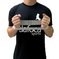 Mini Band em Tecido Poliéster Exercício Nível Leve VP1092 Cinza Claro Vollo Sports