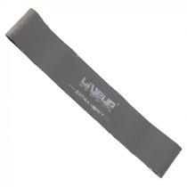 Mini Band Extra Forte Cinza Treino Resistência Liveup 25x5cm Mini Band Extra Forte Cinza Treino Resistência Liveup 25x5cm