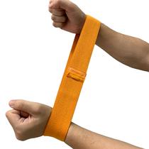 Mini Band Faixa de Exercício Em Tecido 37X5cm VP1085 M Vollo Laranja