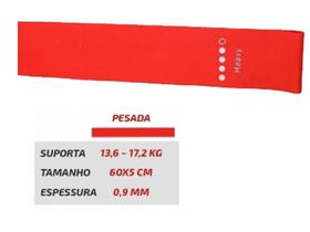 Mini Band Faixa Elástica 25-30lbs Intensidade Heavy