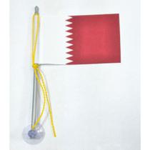 Mini Bandeira Catar C/ Ventosa Poliéster (5,5cm X 8,5cm) Mini Bandeira Catar C/ Ventosa Poliéster (5,5cm X 8,5cm)