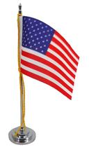 Mini Bandeira de Mesa Estados Unidos USA 15 cm Poliéster Mini Bandeira de Mesa Estados Unidos USA 15 cm Poliéster