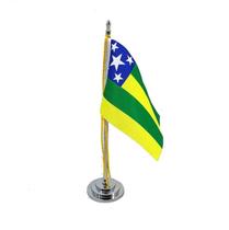 Mini Bandeira Mesa Estado De Sergipe Mastro 15 Cm