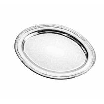 Mini Bandeja de Zamac Silver Plated Haifa 19 x 13,5 cm