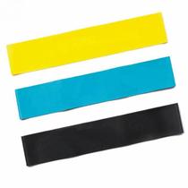 Mini-Bands Faixas Elásticas Circulares Em Loop Kit Com 3