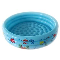 Mini Banheira Piscina Infantil Peixinho azul 180 Litros Resistente