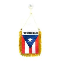 Mini Banner AZ FLAG Porto Rico, flâmula porto-riquenha 15x10cm