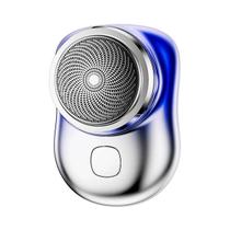 Mini Barbeador Elétrico Portátil Para Barba Cabelo