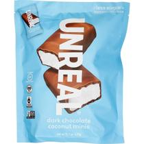 Mini barrinhas veganas de chocolate amargo com coco 435 g Mini barrinhas veganas de chocolate amargo com coco 435 g