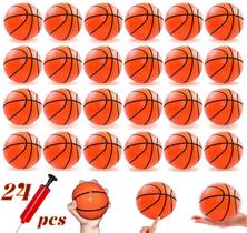 Mini Basketball Hymaz, pacote com 24 cm, 10 cm, com bomba para crianças e bebês