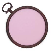 Mini Bastidor Moldura Redondo 6,5cm - We Care About Mini Bastidor Moldura Redondo 6,5cm - We Care About