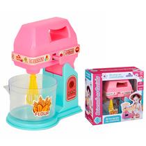Mini Batedeira Brinquedo Educativo Cozinha Infantil Colorida Com Copo Transparente Real