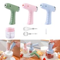 Mini Batedeira Processador Portátil Mixer Elétrica De Mão Nf