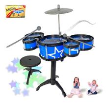 Mini Bateria Banquinho Instrumento Infantil Menino Ninho Boy Mini Bateria Banquinho Instrumento Infantil Menino Ninho Boy