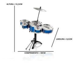 Mini Bateria Infantil Azul Mini Bateria Infantil Azul