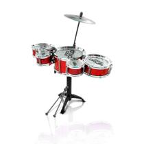 Mini Bateria Infantil Bw038 55Cm Vermelha Mini Bateria Infantil Bw038 55Cm Vermelha