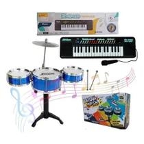 Mini Bateria Infantil Musical World De Plástico Jazz Drum