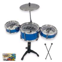 Mini Bateria Musical Brinquedo Educativo interativo Crianças Bebes Infantil Menino Menina Tambores - NIBUS