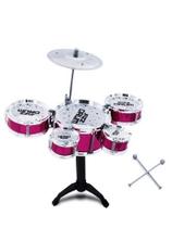 Mini Bateria Musical Infantil , 5 Tambores 1 Prato - Jazz Drum