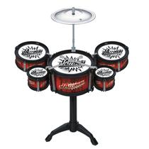 Mini Bateria Musical Infantil Brinquedo Baquetas - Art Brink Mini Bateria Musical Infantil Brinquedo Baquetas - Art Brink