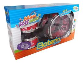 Mini Bateria Musical Infantil Primeira Banda de Música Star Rock 3 Tambores Mini Bateria Musical Infantil Primeira Banda de Música Star Rock 3 Tambores