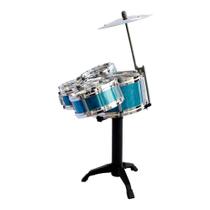 Mini Bateria Musical Infantil Tambor Baquetas Jazz Drum - toys