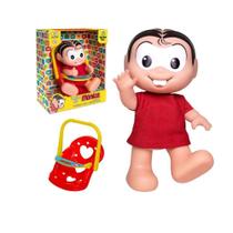 Mini bebe conforto com boneca monica - turma da monica - Samba Toys