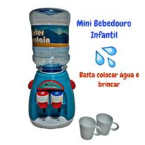 Mini Bebedouro Infantil 200Ml Com Copo Color Mini Bebedouro Infantil 200Ml Com Copo Color