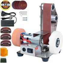 Mini Belt Sander Blissthrill Micro Motor 775 de 15 graus e 7 velocidades Mini Belt Sander Blissthrill Micro Motor 775 de 15 graus e 7 velocidades