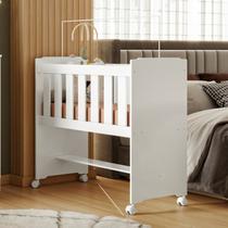 Mini Berço 100% MDF com Colchão Léo Yescasa Mini Berço 100% MDF com Colchão Léo Yescasa