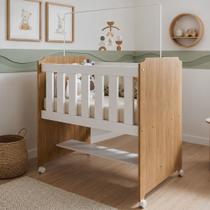 Mini Berço 100% MDF com Colchão Yescasa