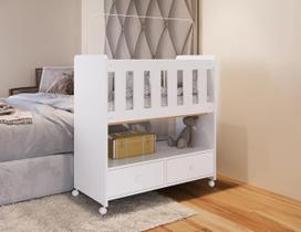 Mini Berço 2 Gavetas sem Colchão Moisés