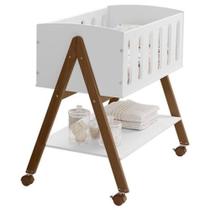 Mini Berço Branco Eco Wood - Matic Móveis