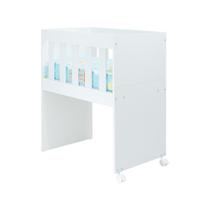 Mini-berço Com Colchão Ditália BBI-54 Branco Cozy Mini-berço Com Colchão Ditália BBI-54 Branco Cozy