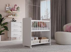 Mini berço fixo (floflo) cor:branco Mini berço fixo (floflo) cor:branco