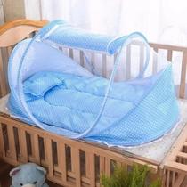 Mini Berço Infantil Portatil Com Mosqueteiro SNH47 Snel Home