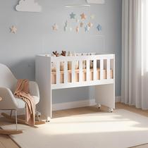 Mini Berço Mobigu 5 Em 1 Com Colchão E Suporte Mosquiteiro