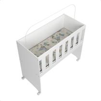 Mini Berço Moisés Multifuncional Rubi com Colchão e Suporte de Mosqueteiro