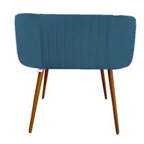 Mini Berço Moises Suede Azul Turquesa - D'Classe Decor