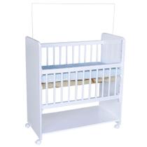 Mini Berço New Baby Com Colchão e Grade Móvel Mini Berço New Baby Com Colchão e Grade Móvel