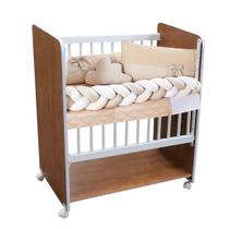 Mini Berço New Baby Com Colchão e Grade Móvel Mini Berço New Baby Com Colchão e Grade Móvel