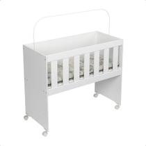 Mini Berço Nina 100% MDF/MDP com Colchão Estilo Chiqueirinho Pequeno 2 em 1 Posições Mini Berço Nina 100% MDF/MDP com Colchão Estilo Chiqueirinho Pequeno 2 em 1 Posições