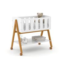 Mini Berço Sissi Matic Branco Eco Wood 61360 Quarto Bebê