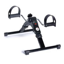 Mini Bicicleta de Exercício Bike Portátil Ergométrica Modelos E13 Branca Tradicional ou E14 Preta Compacta LCD